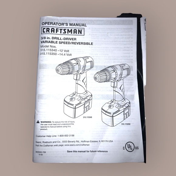 Craftsman Drill & Work Light Carrying Case Only - Picture 8 of 12